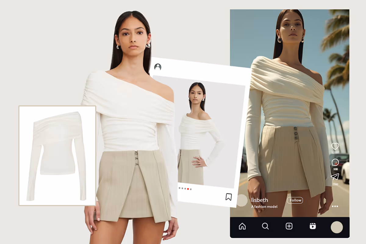 Content creation from single image